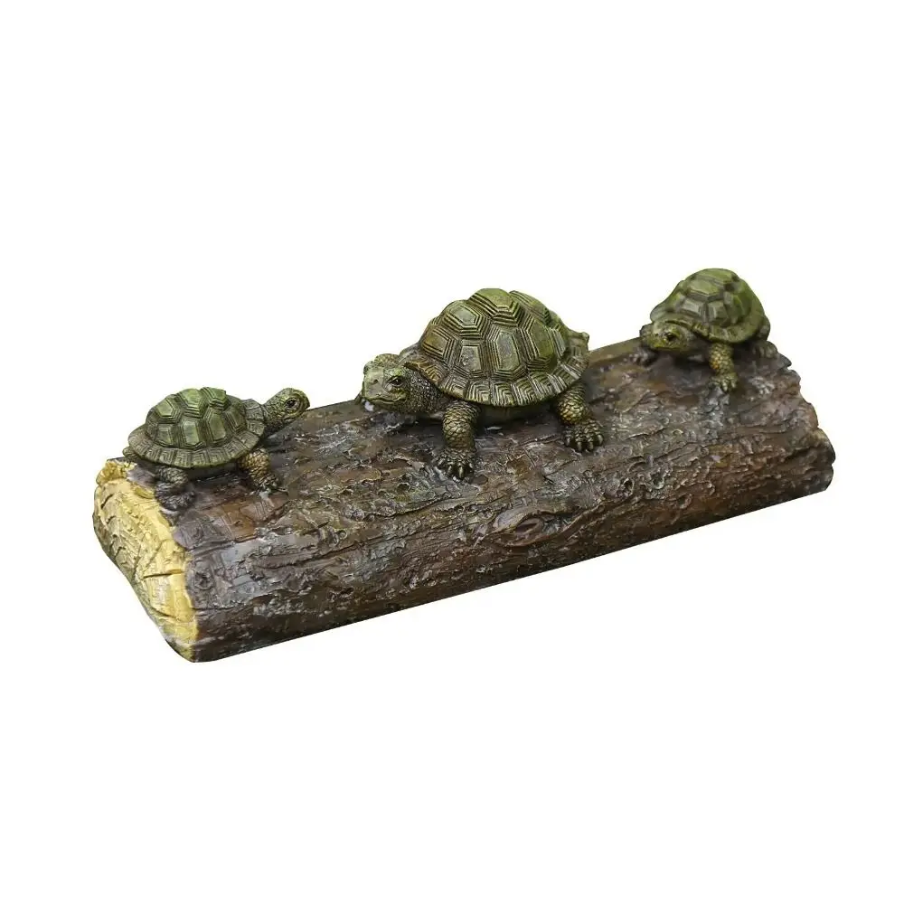 

Microlandscape Resin Water Floating Turtle Ornament Realistic Cute Garden Statue Creative Simulated Turtle Sculpture Fish Tank