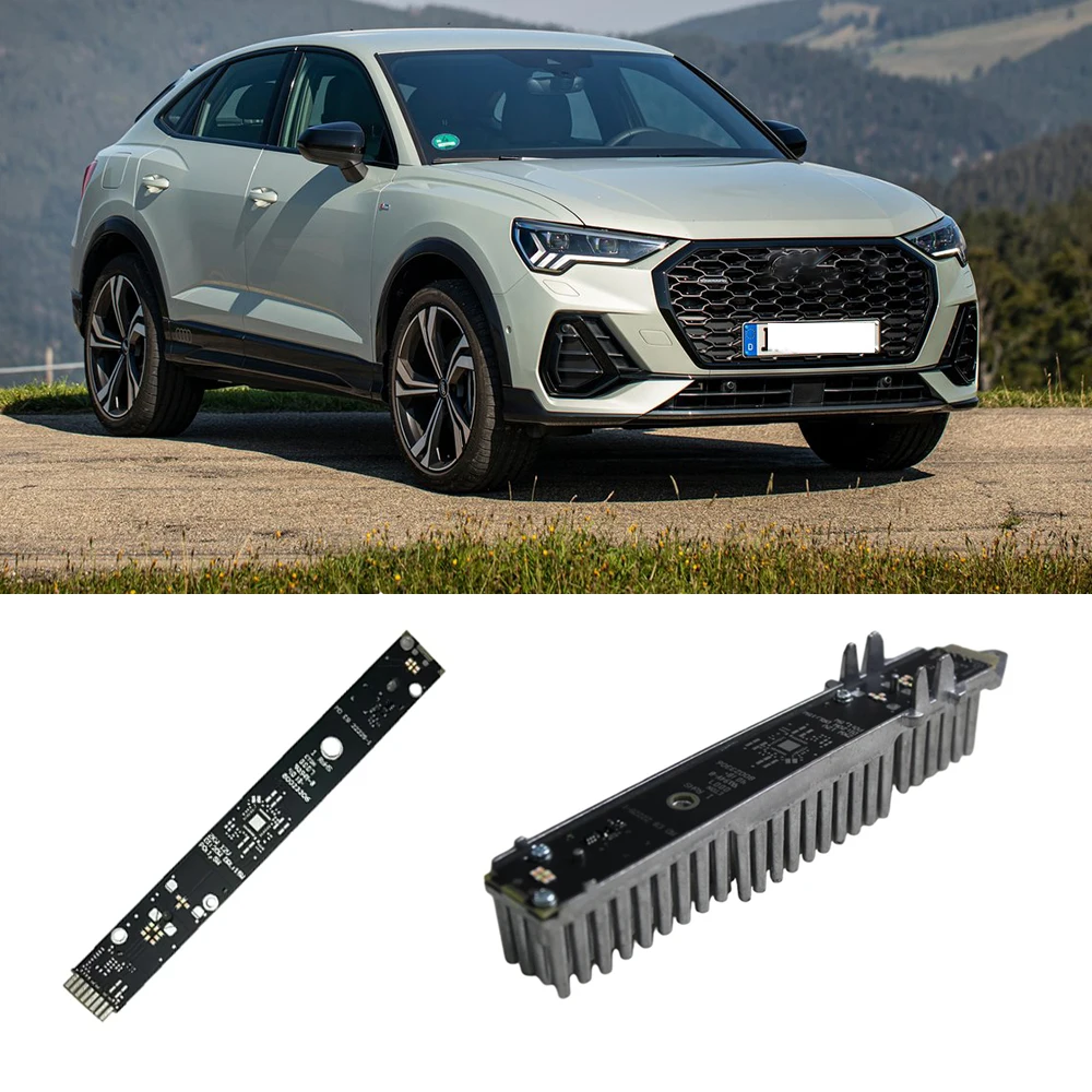 

For Audi Q3 Sportback 2019-2023 LED Headlight Daytime Running Light Repair White Angel Eyes DRL OE# 83A941475