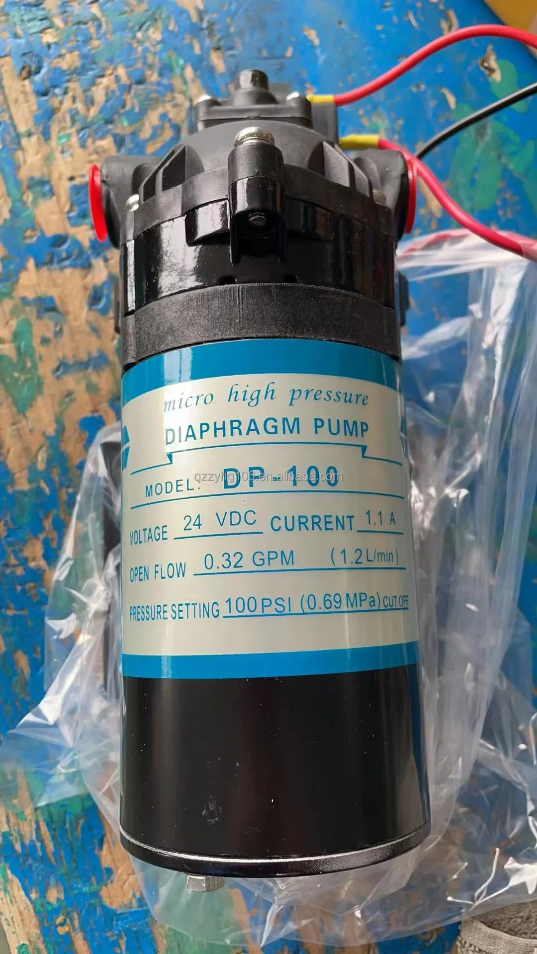Diaphragm pump DP-60 DC 24v water pump high pressure can support DDP