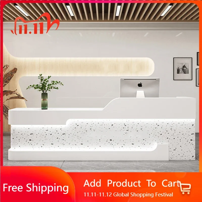 

Beauty Restaurant Tables Front Desk Lectern Pulpit Register Standing Office Counter Bar Minimalist Mostrador Trendy Furniture