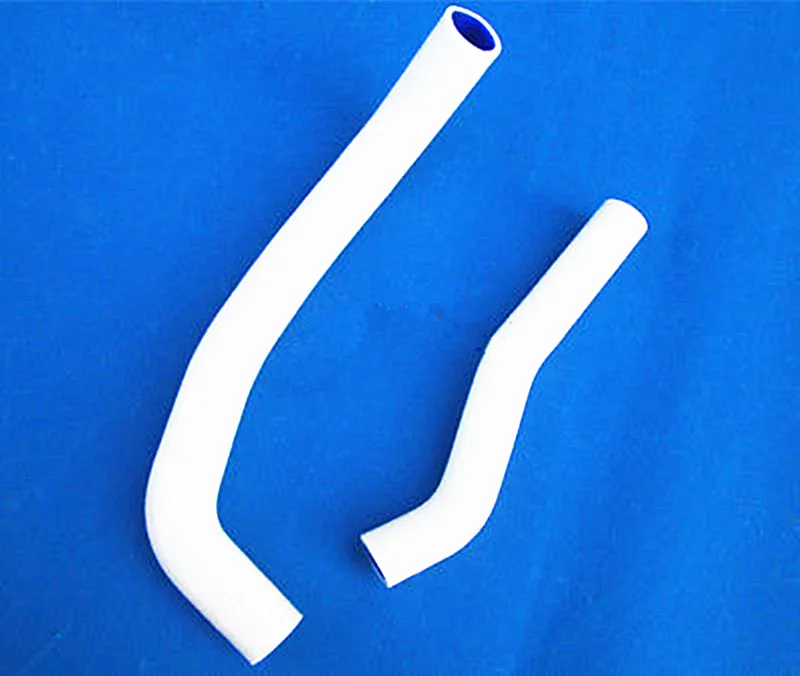 White Silicone Radiator Hose For 2003-2008 Suzuki Quadsport Z400 LTZ400 / Kawasaki KFX400 / Arctic Cat 400  2005 2006 2007 2008