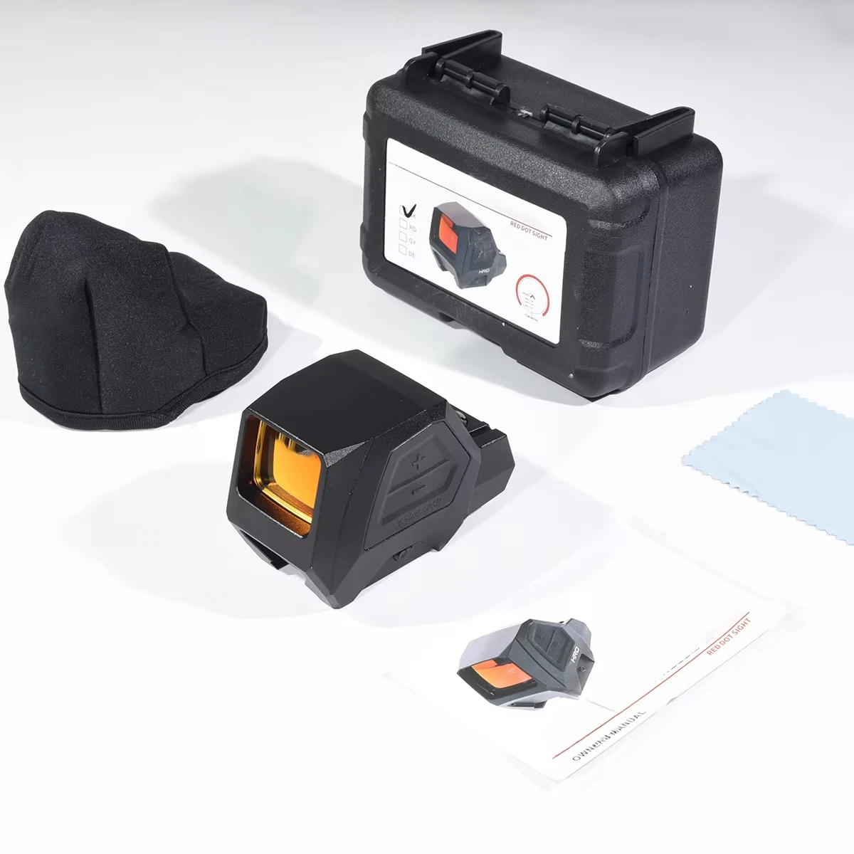 HRO Tactical Red Dot Sight 3 MOA HD Holographic Heavy Recoil Optics Red Dot Sight Motion Sensor Hunting Scopes 20mm Rail