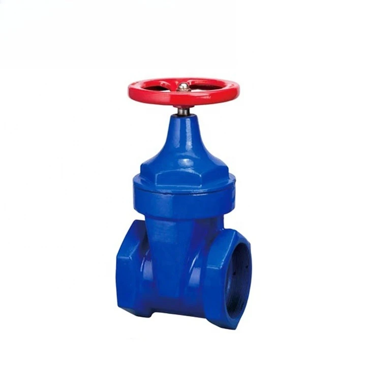 110Mm PN16 Soft Sealed Manual Sluice Flanged Ductile Iron Screw Gate Valve