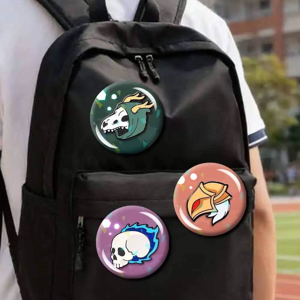 Game SLAY T-The Spire-S 25 32 44 58 75mm Badges Personalized Round Brooches Pins Accessory