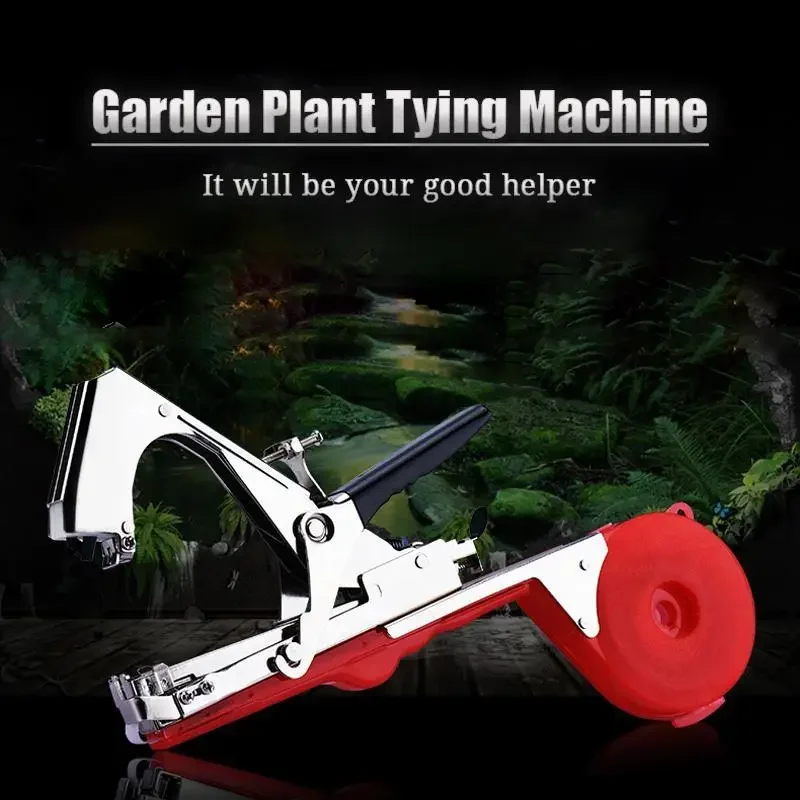 

Plant Tying Tapetool Garden Tools Packing Vegetable Stem Strapping Tapener Machine Branch Hand Tying Machine Tools for Grape