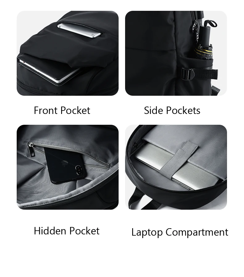 Lightweight Simple School Bag for Women Men Waterproof Travel Backpack Waterproof Teenage College Best Laptop Backpack 16 Inch