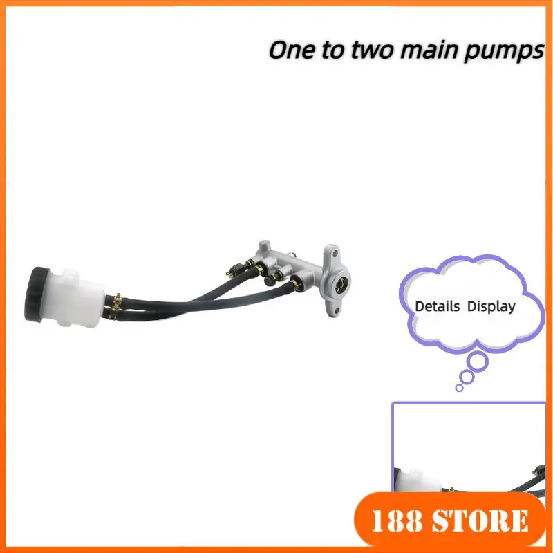 

Kart One Tow Two Main Pumps Suitable for Kart Buggy 90 110 125 150 200 250 300CC Brake Master Cylinder Hydraulic