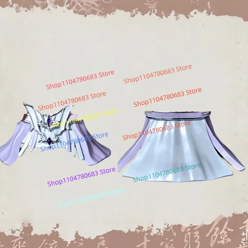 MOC 빌딩 블록 만화 게임 캐릭터 소형 인형 모델 소녀 갑옷 액세서리 유행 장난감 입상 Collectible Toy