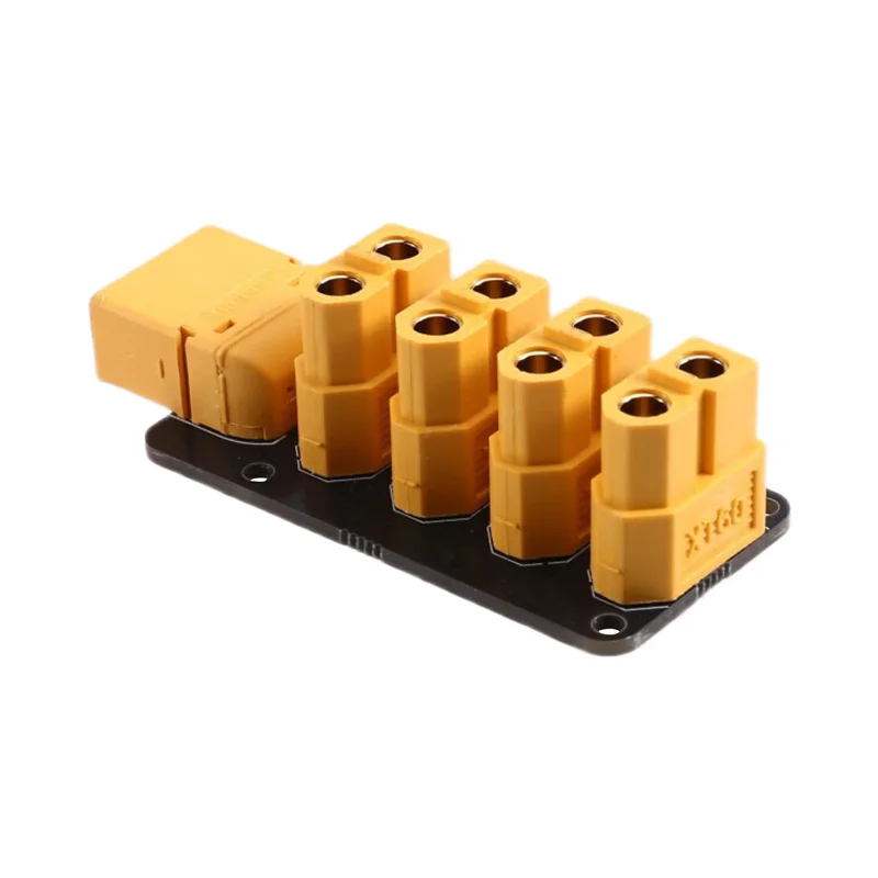 APPLIA-200A Power Distribution Board With 4 Channels XT60 Male Female Connector 45X23mm Welding Board Plate For RC Car