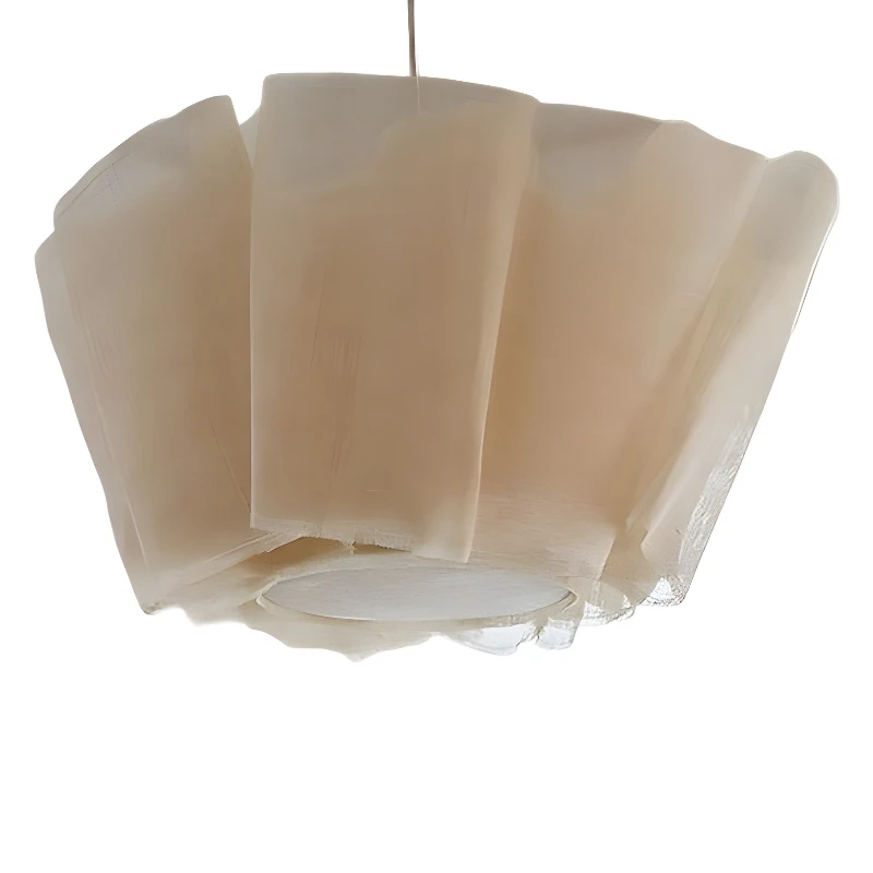 

Wabi Wind Restaurant Table Light Medieval Fabric Art Zen Tea Room Study Homestay Bedroom Chandelier