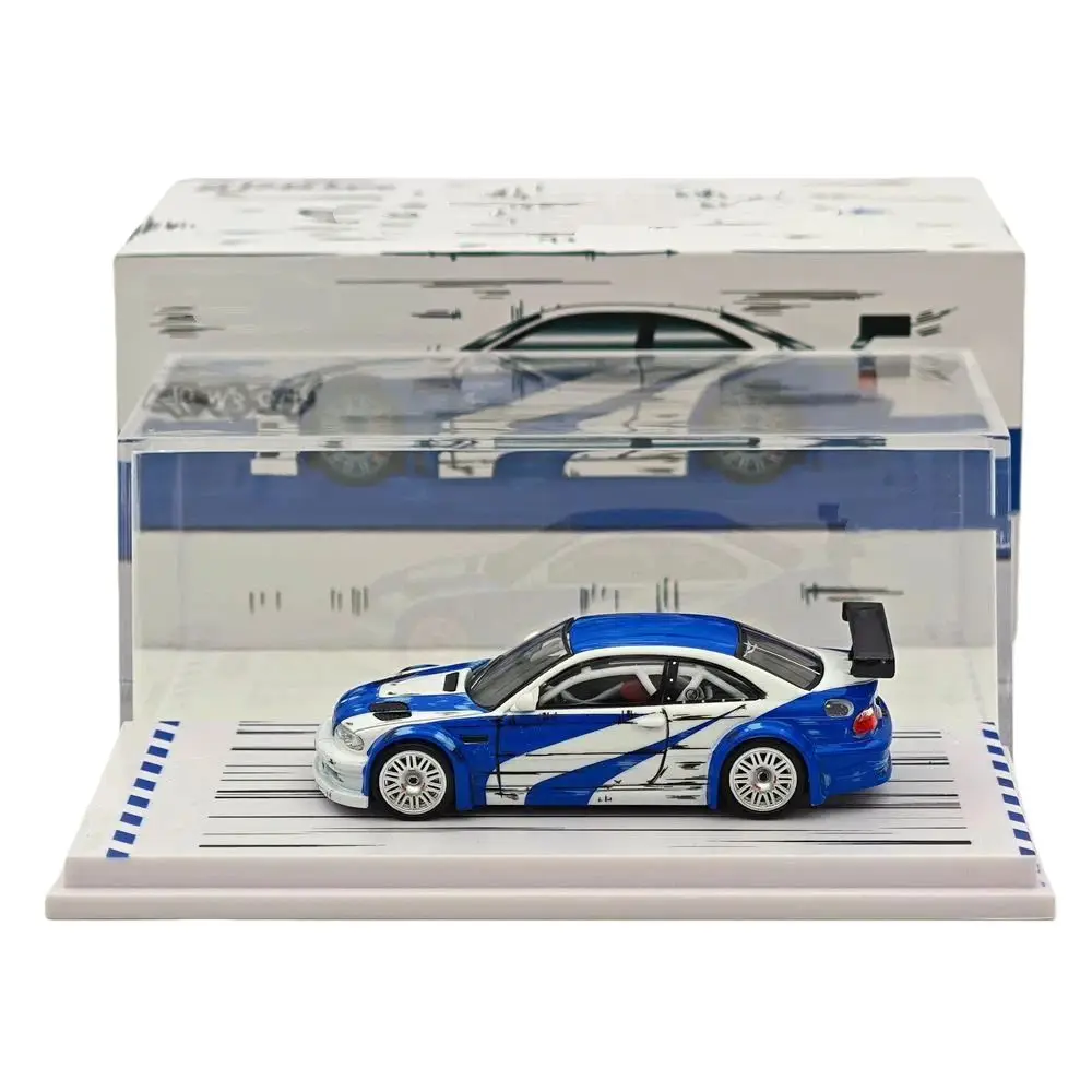 

DCM 1/64 for M3 GTR E46 NFS TECKWRAP APAXPO ZESTEK Diecast Models Car Colletible Auto Gift