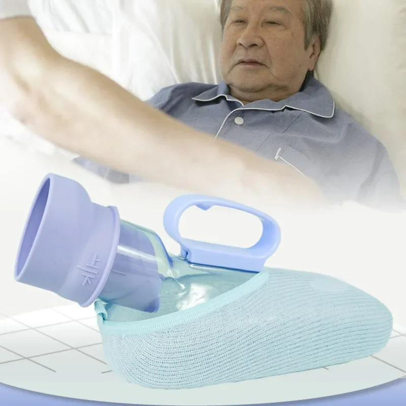 حاوية بول ذكور ، زجاجة مقاومة للبرد ، وعاء مانع للتسرب ، قطعة فم ناعمة لطيفة ، محلول آمن وعاء محمول للرجال