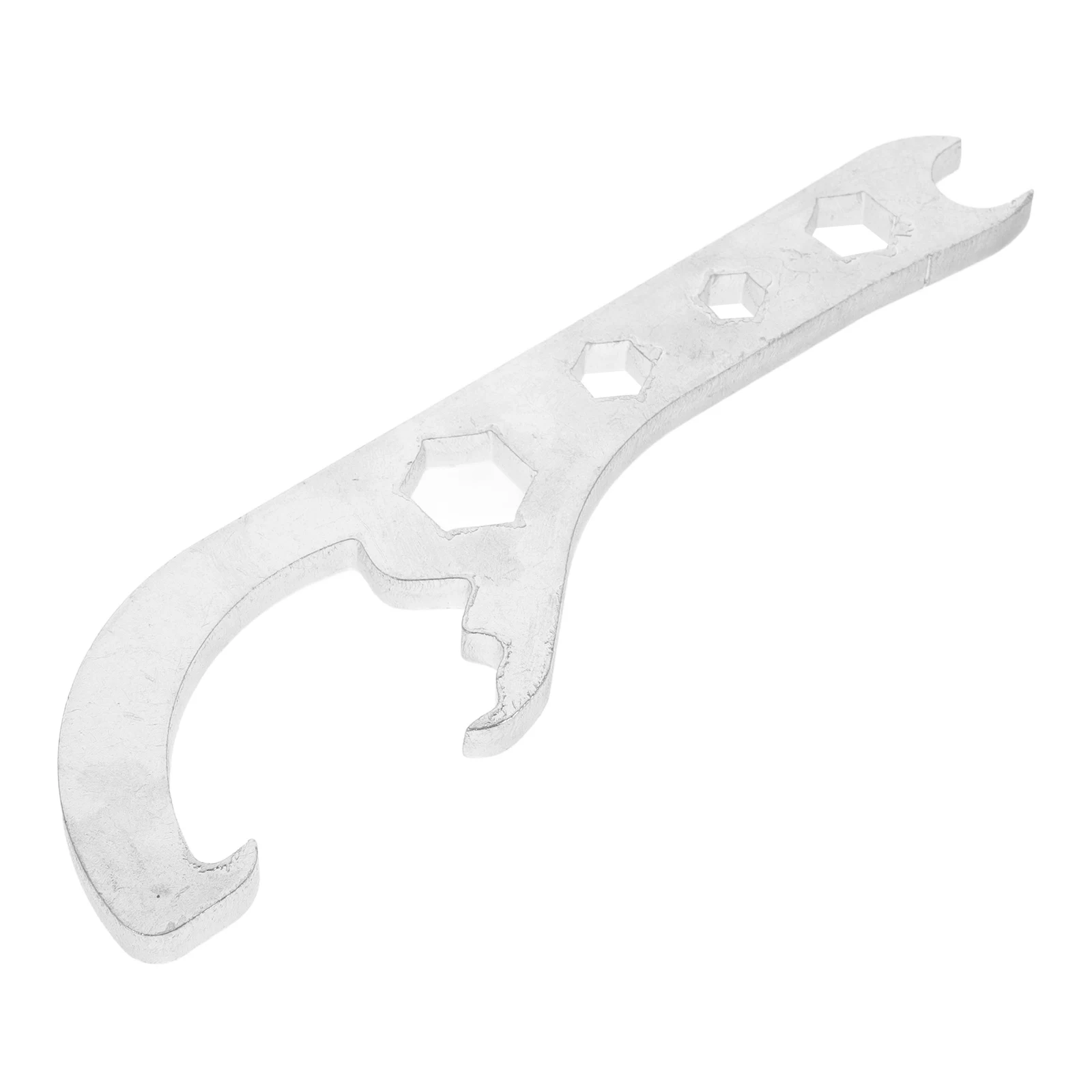 

Bucket Opener Carbon Steel Multifunctional Wrench Tool Portable Lid Remover Paint Can Industrial Garage Hole Hydrant Wrench