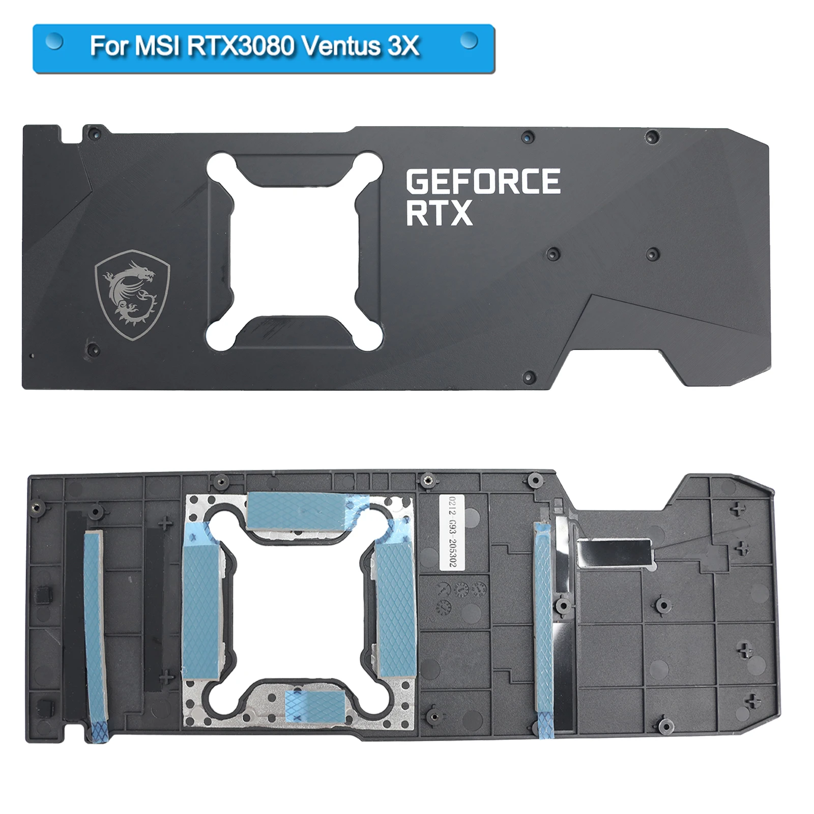 MSI RTX 3080 3080TI 3090 GPU Cooling Fan Heatsink