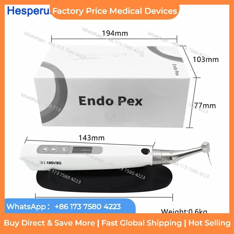 2026 2 in 1 Wireless Endo Motor Built in Apex Locator Root Canal Treatment Reciprocating 360 Adjustable fastshipping