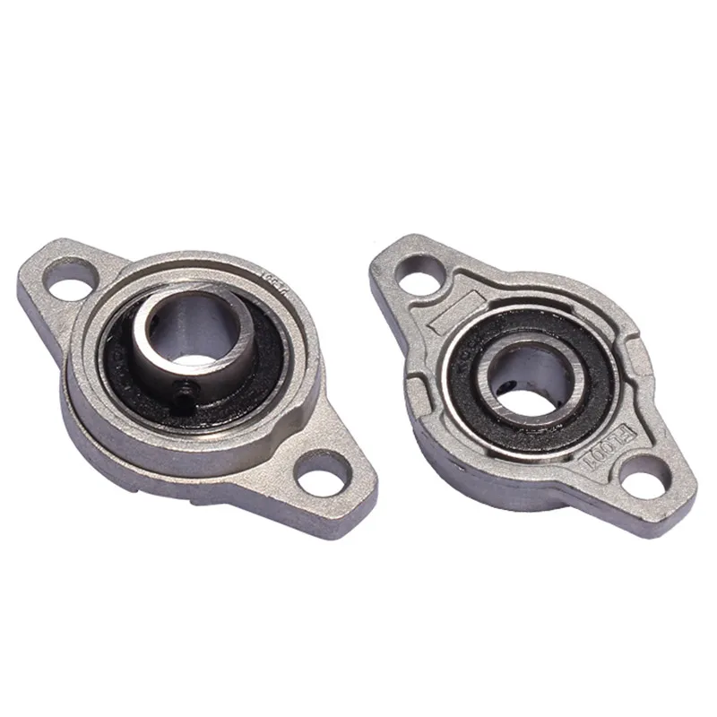 1pcs Thrust Bearing  KFL08 KFL10 KFL12 KFL15 Bore 8mm 10mm 12mm 15mm Pillow Bearing Mounted Block Cast Housing Self-aligning