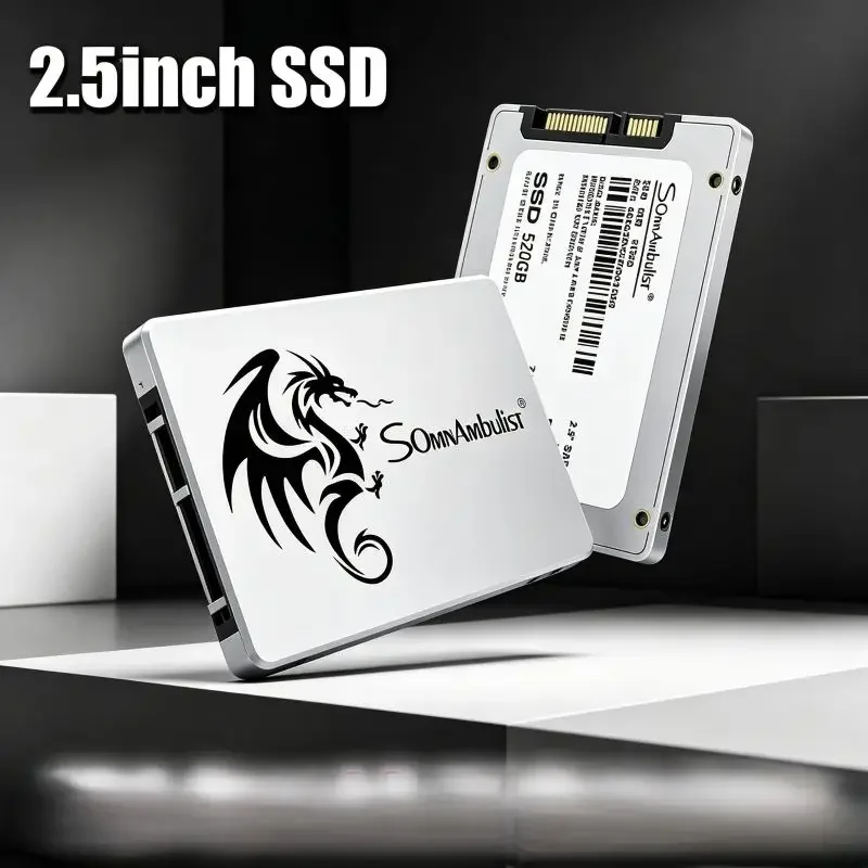 

2.5inch SATA3 Solid State Drive from SomnAmbulist, 128GB-2TB Selections, Perfectly Compatible with Most Laptop and Computers