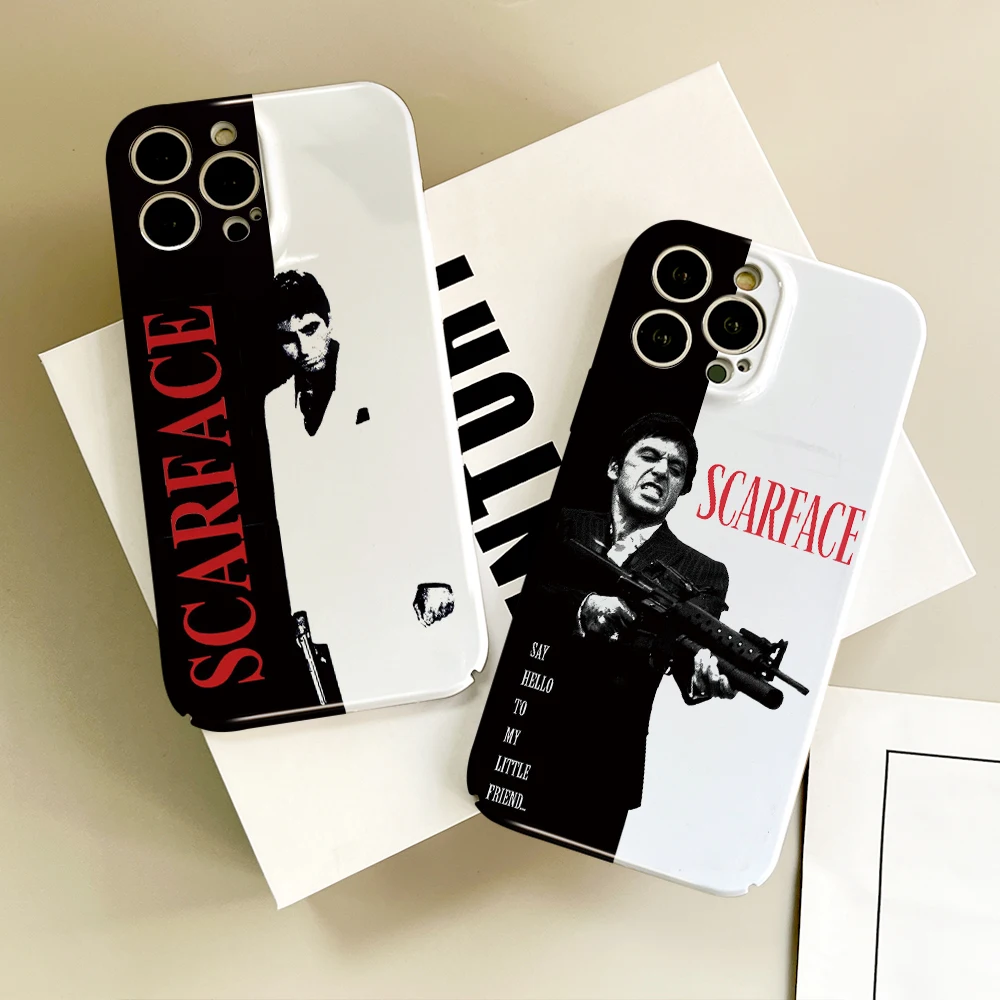 

Film Scarface 1983 Phone Case For IPhone 16 15 14 13 12 11 Plus Pro Max Mini All-inclusive Tough Personalized Cover