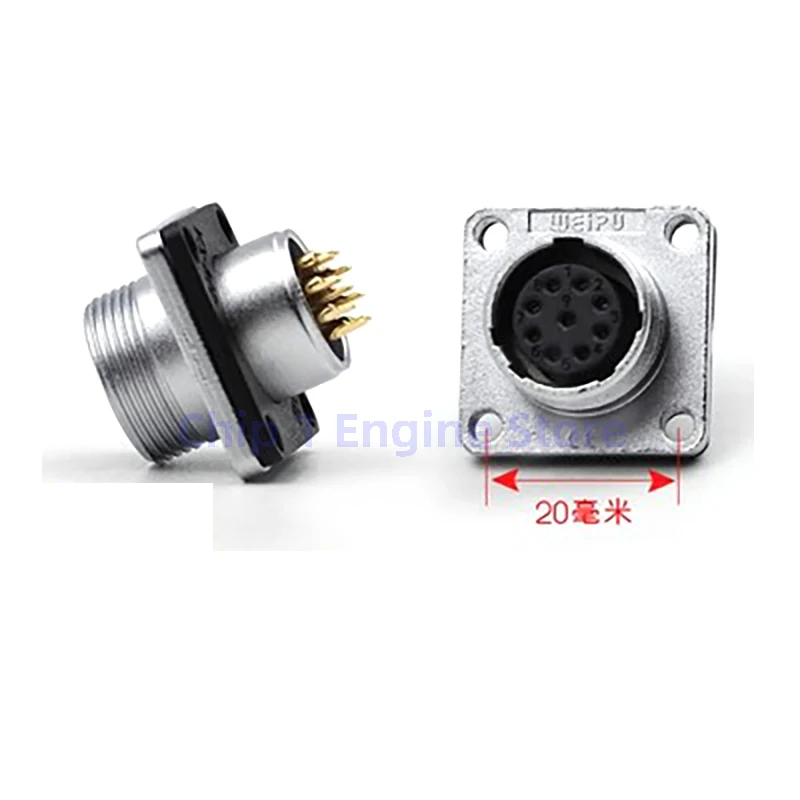 Voor Weipu Ws16 Connector Luchtaansluiting Ws16 Serie Z 2 3 4 5 7 9 10 Pin Industriële Luchtvaart Connector Ws16 Beschermhoes