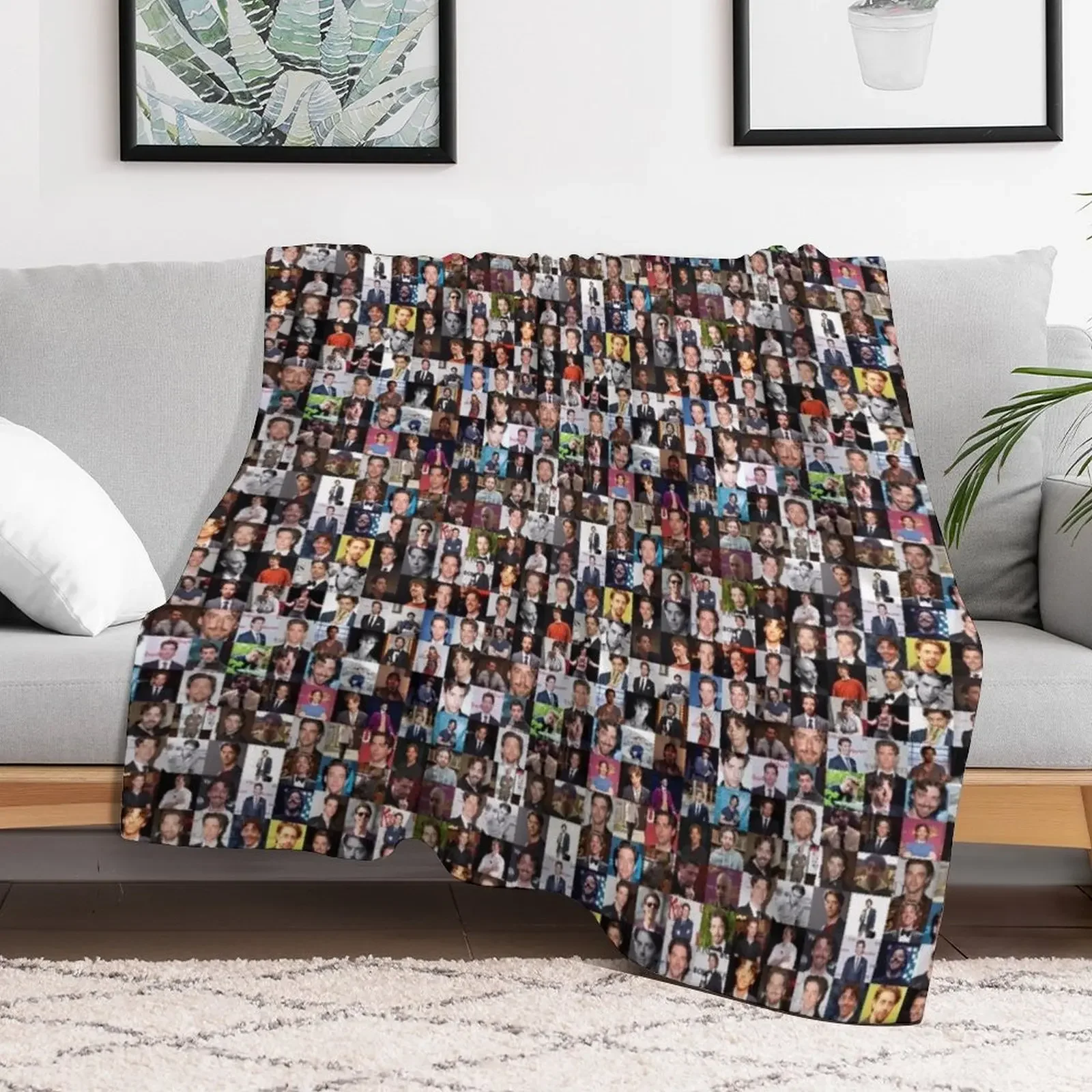 Christian Borle Collage - Many Items Available Throw Blanket Baby Single christmas gifts Blankets