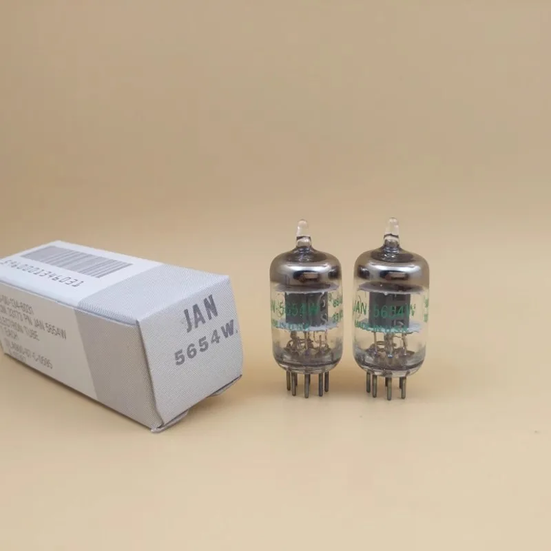 2PCS GE 5654W GE5654 Vacuum Tube Valve Vacuum Electronic Tube Upgrade For 6J1 6m1 6AK5 6J1P EF95 Pairing Audio Amplifiers