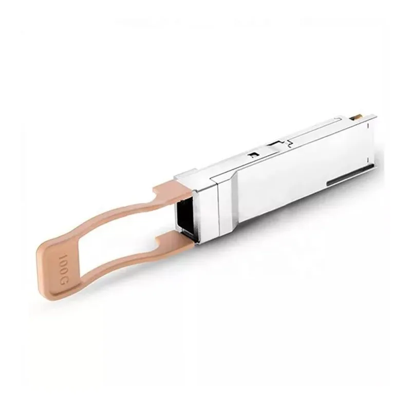 100G QSFP28 SFP Module 100m 850nm MPO Connector SR4 Fiber Optic Transceiver for 4G 3G GSM POE WIFI Networks Used Transceiver