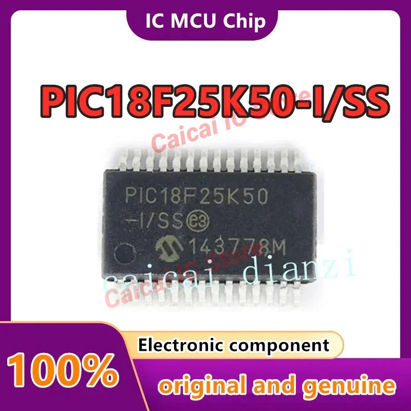 

PIC18F25K50 PIC18F25K50-I/SS Core 8 bit microcontrollerNEW Original Genuine Chip Packing 28-SSOP