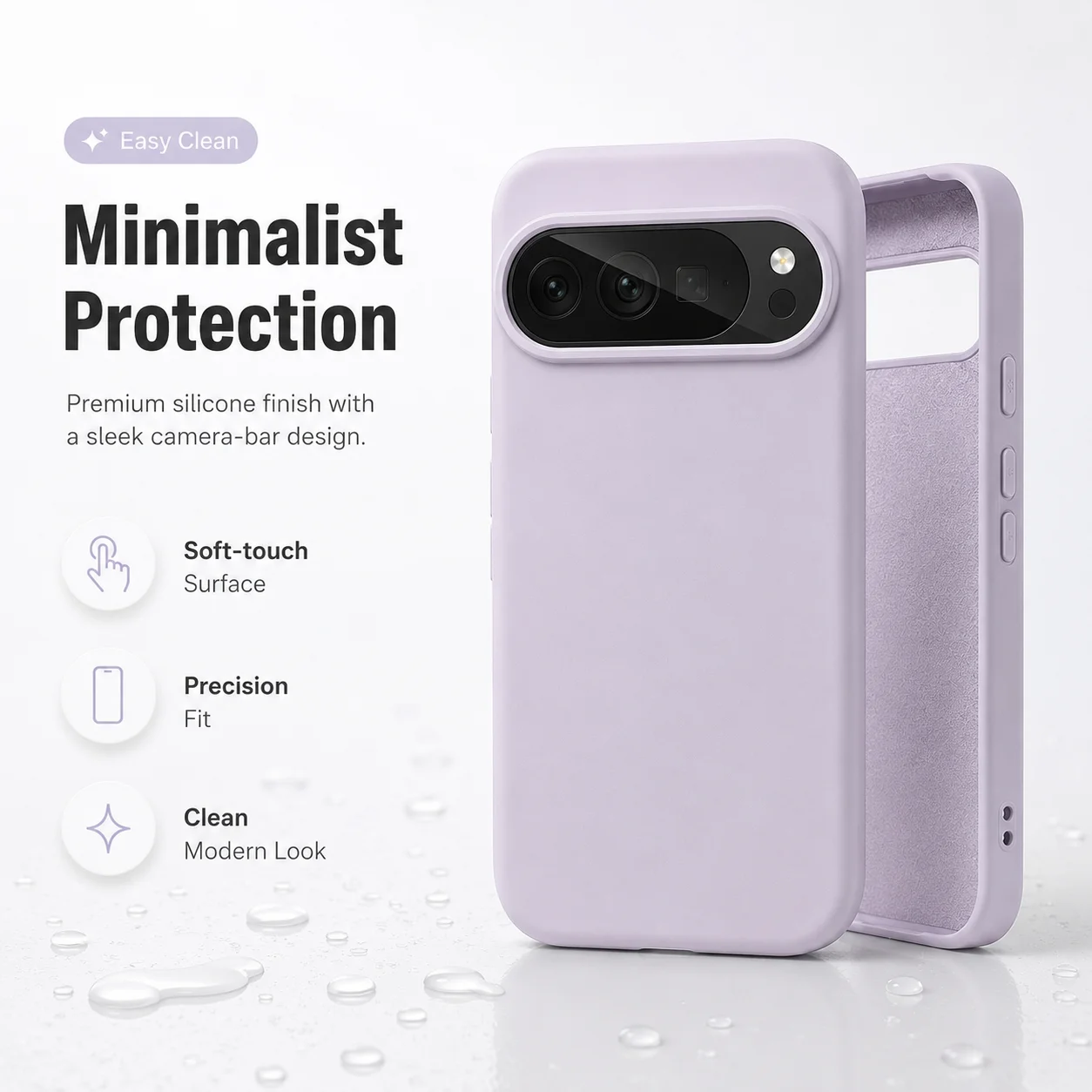 Luxuriöse stoßfeste weiche TPU-Hülle für Google Pixel 10 9 8 7 6 Pro XL, Schutzhülle mit Mikrofaserfutter für 8a 7a 6a Zubehör