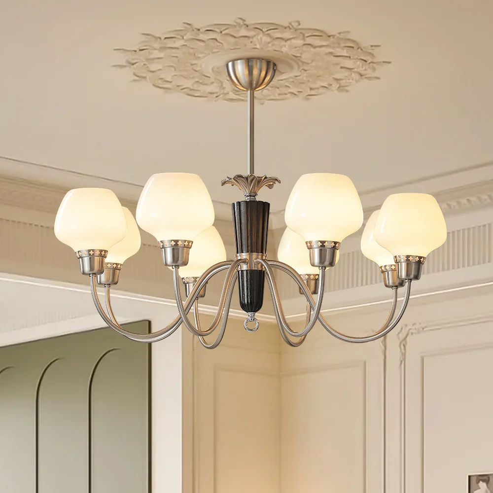 French, medieval, living room, chandelier, vintage, solid wood, dining room, minimalist