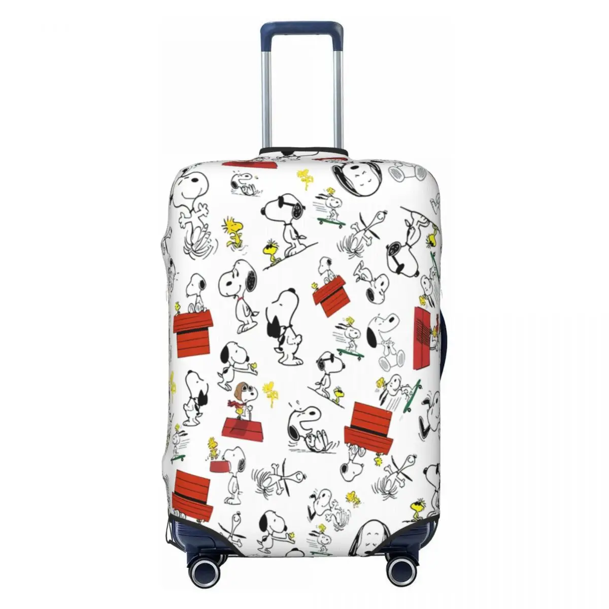 

Beagle Snoopy Collage Luggage Cover Elastic Cartoon Dog Travel Suitcase Protective Covers Suit For 18-32 inch