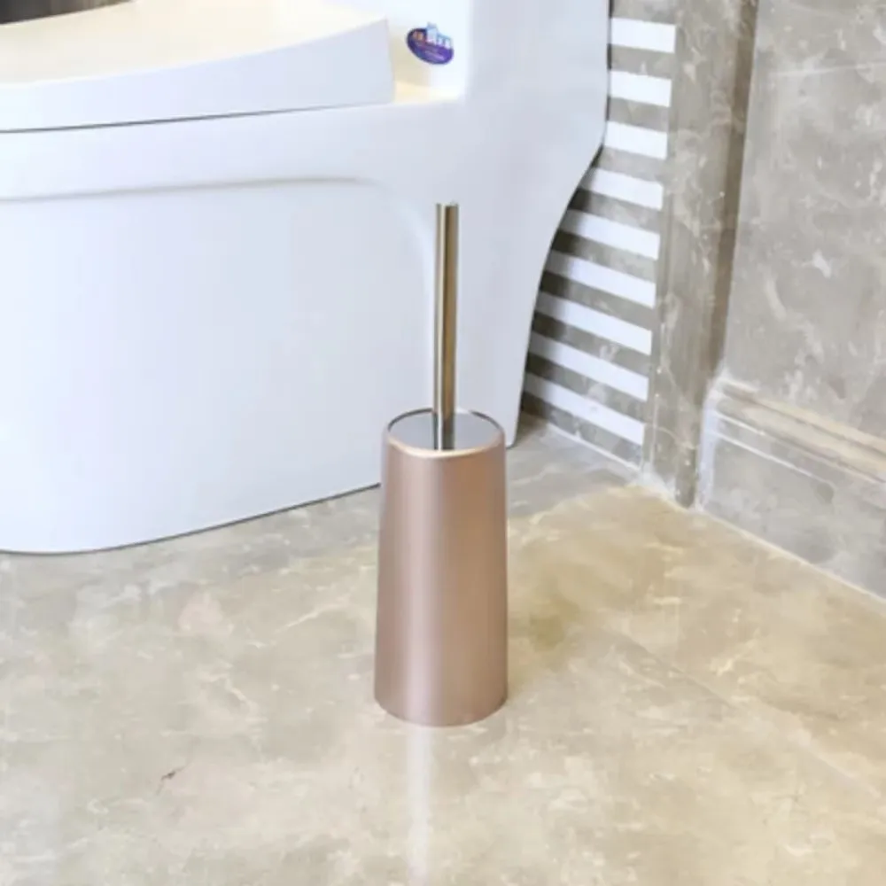 

Creative Easy to Clean Toilet Brush with Holder Floor Cleaning Space Saving WC Brush Long Handled Bathroom Cleaning Brush