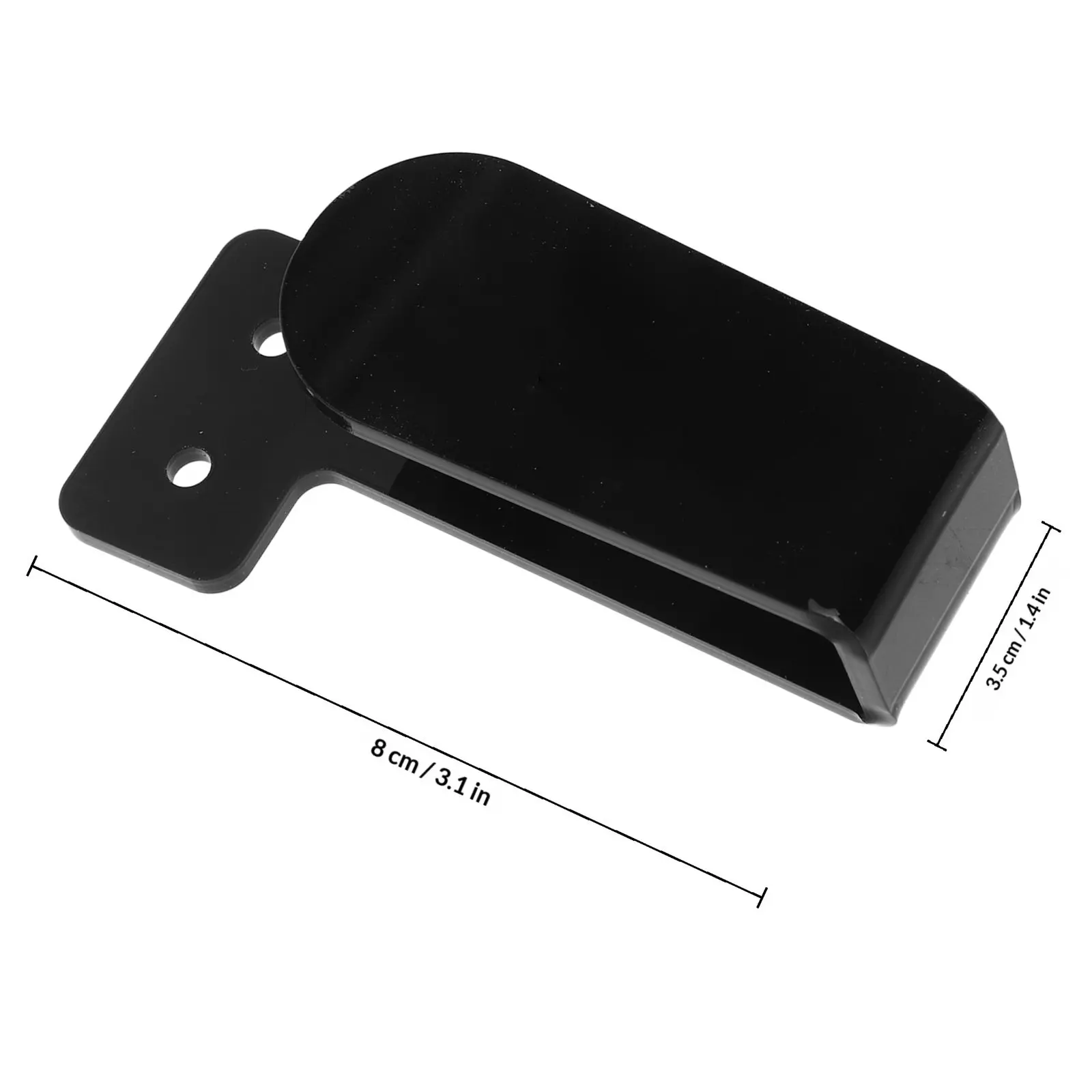 Baseball Cap Wall Holder Acrylic Hat Storage Rack Wall Mounted Organizer for Caps 1 Pair