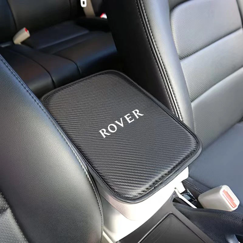 Auto Armrests Storage Box Mats Dust Proof Waterproof Car Emblem For Rover 75 45 25 200 400 Tourer TF Metro P5 Car Accessories