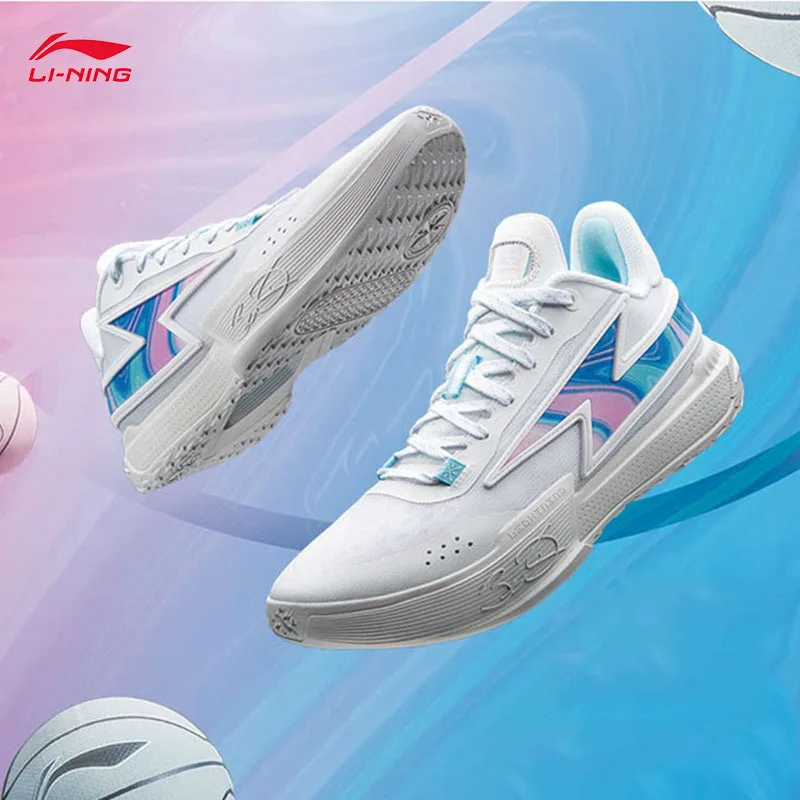 LI-NING WADE FLASH Basketball Shoes Lining Anti-Slip Professional Shock Absorption Sneakers ABPU027 ABPU039