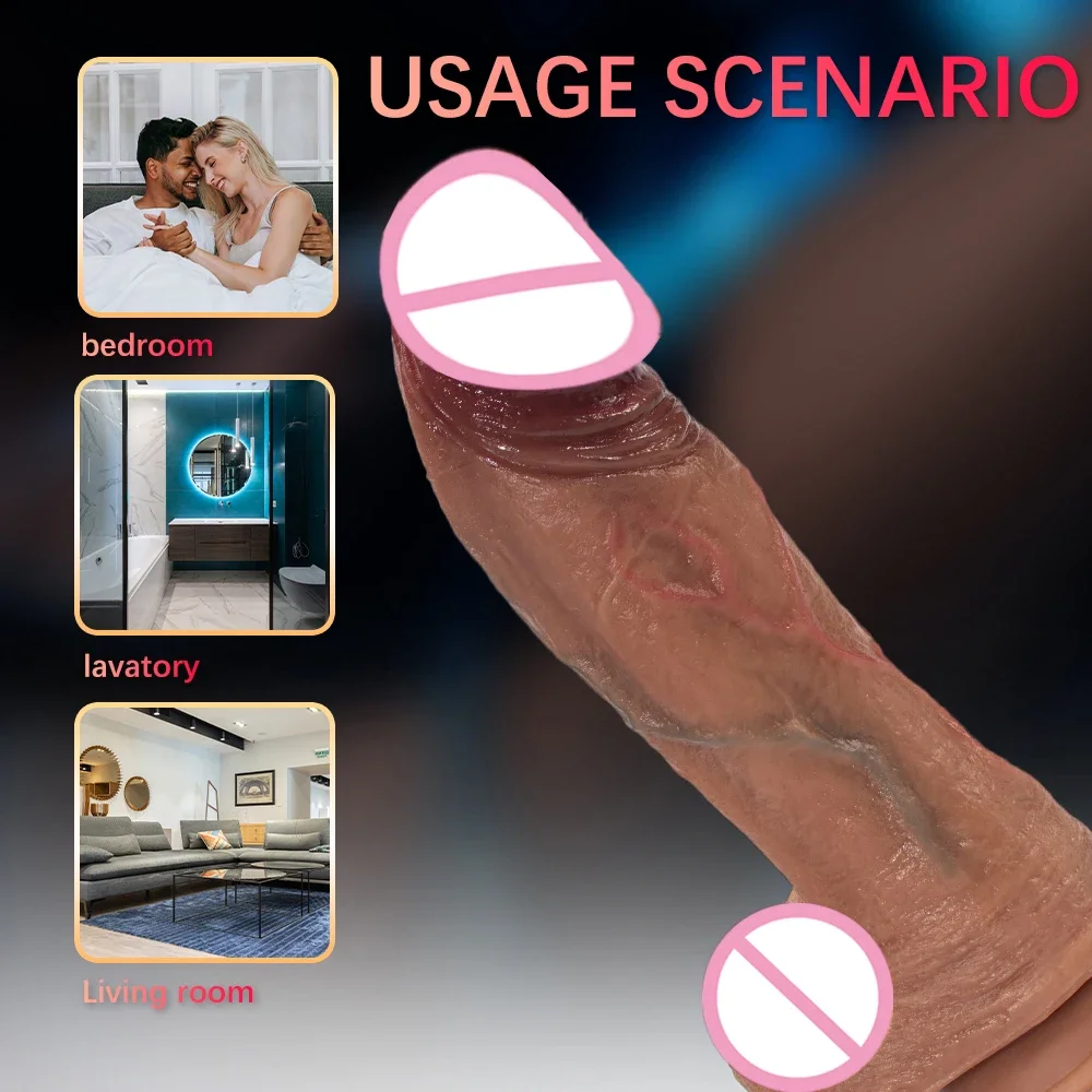 قوي الرجال القضيب الكبير واقعية دسار لينة سيليكون ضخمة ديك لعبة الجنس شفط كأس المكونات الشرج للنساء المهبل الإناث الاستمناء #4