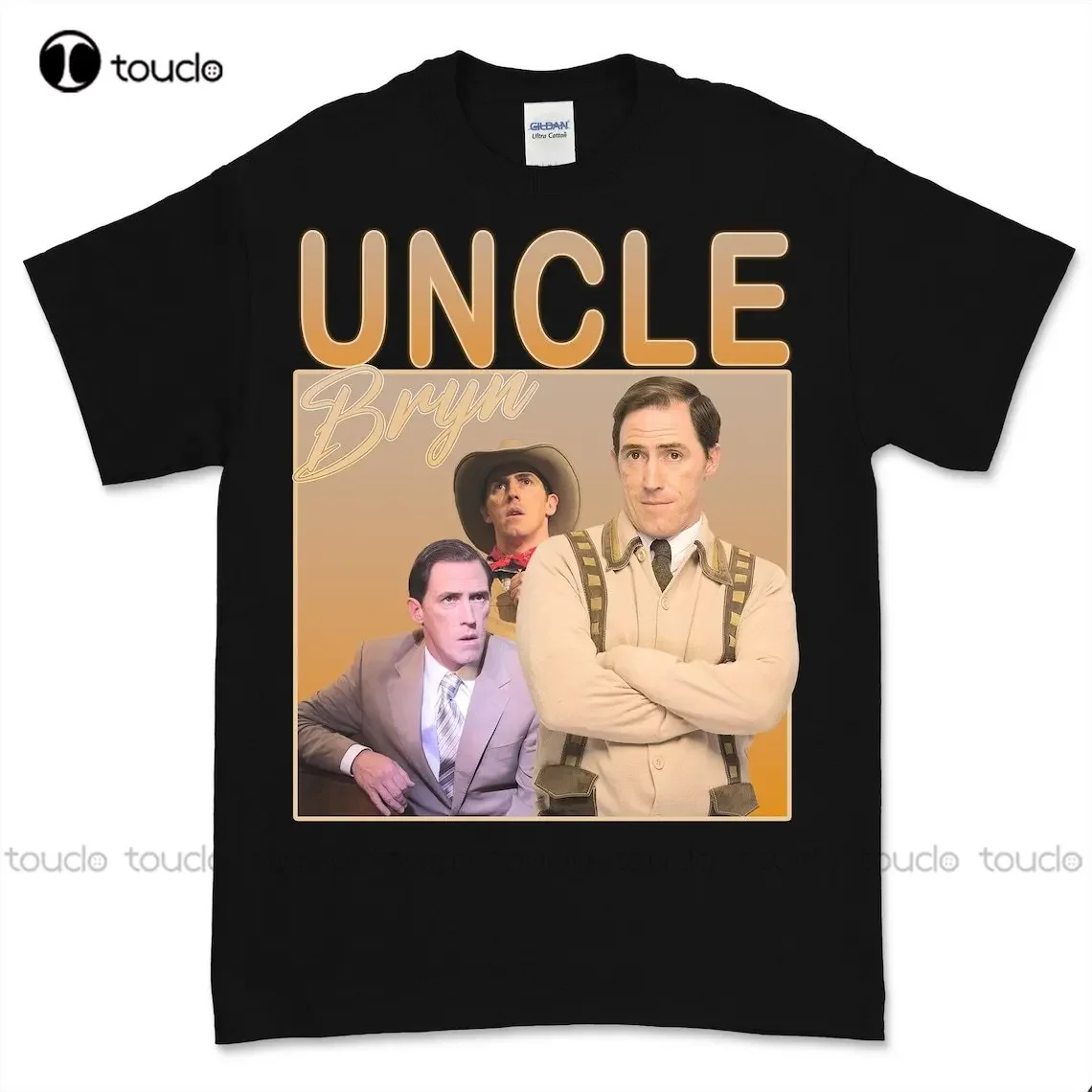 Uncle Bryn Vintage T Shirt  Unisex Brynlar T-Shirt 90S Pop Culture Gavin & Stacey Fans Funny Art Streetwear Cartoon Tee