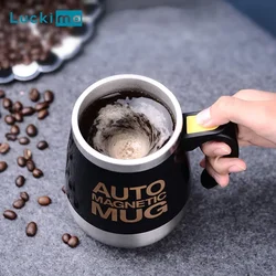 Nuova tazza magnetica automatica con agitazione automatica tazza da miscelazione per latte in acciaio inossidabile 304 frullatore creativo Smart Mixer tazze termiche