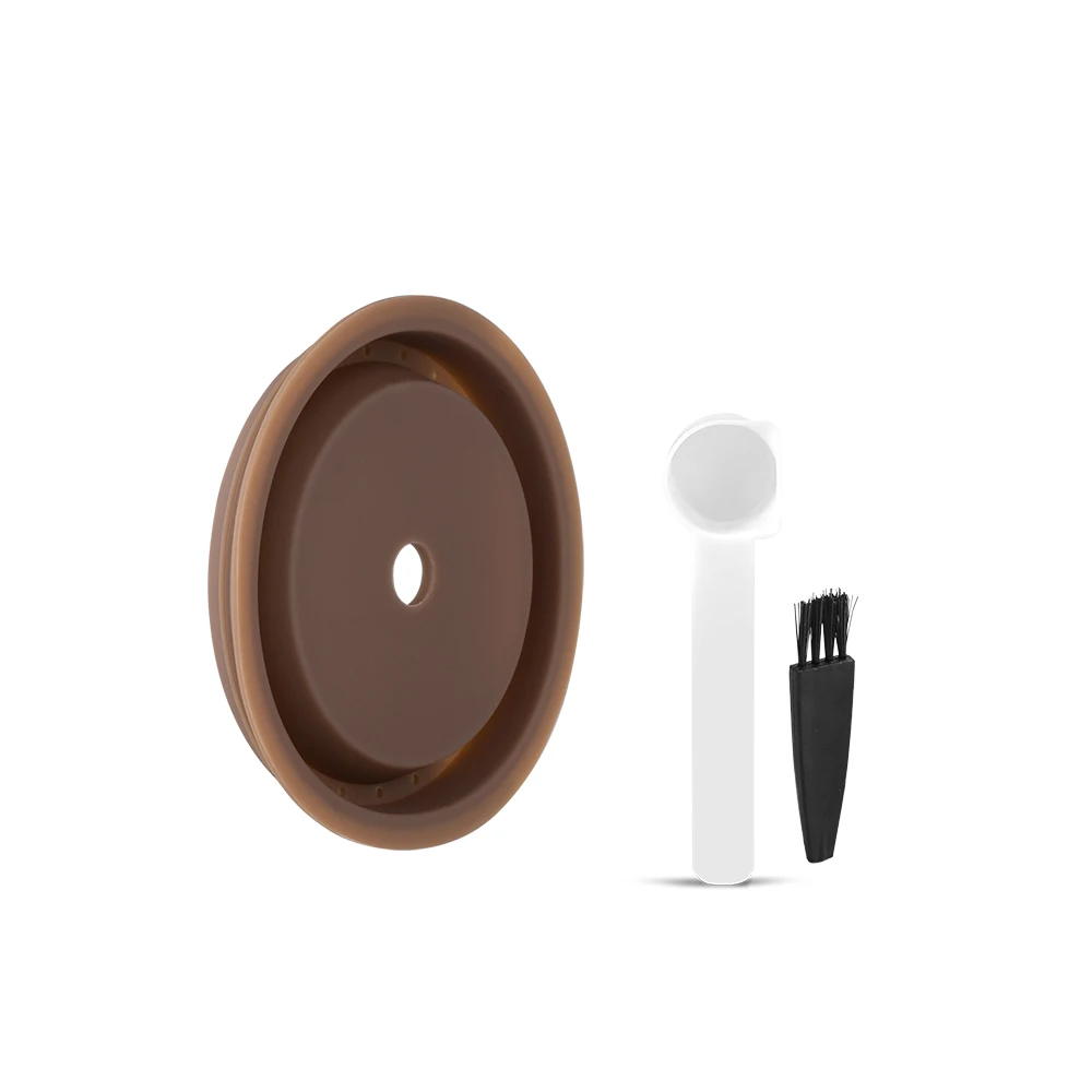Wiederverwendbarer Kaffeekapselfilter aus Edelstahl, passend für Nespresso Vertuo-Kapseln Vertuoline GCA1/Delonghi mit PVC-Barcode
