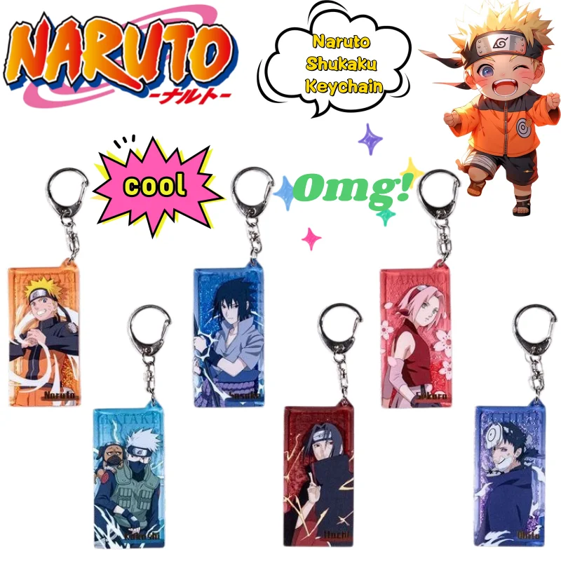Porte-clés Naruto Uzumaki, Naruto Uchiha Sasuke, Hatake Kakashi, motif dessin animé, haute valeur esthétique, pendentif pour sac d'école étudiant