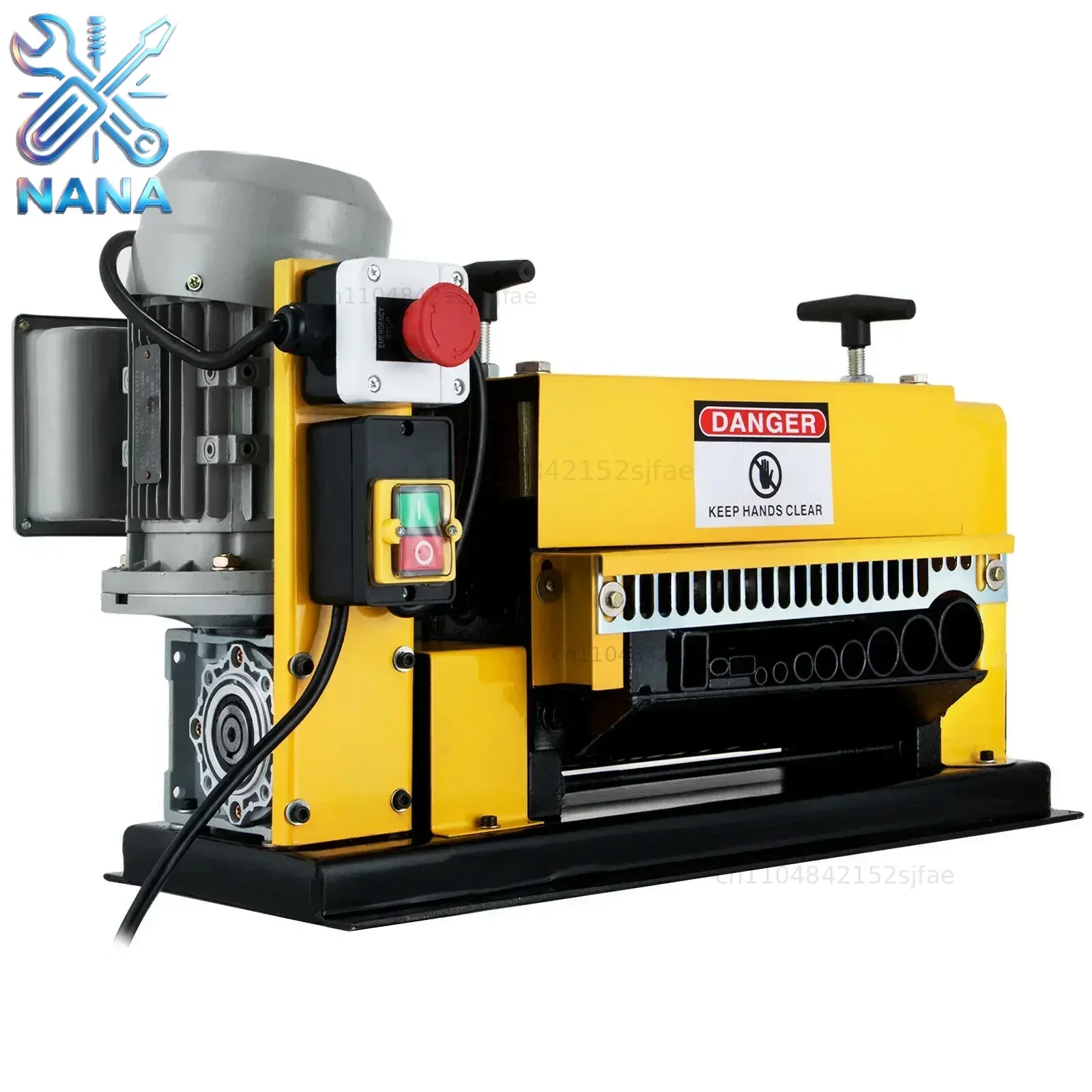 1-38mm Wire Stripping Machine Copper Cable Stripper Scrap Recycle Tool Automatic Electric Wire Stripper WIth 10 Blades