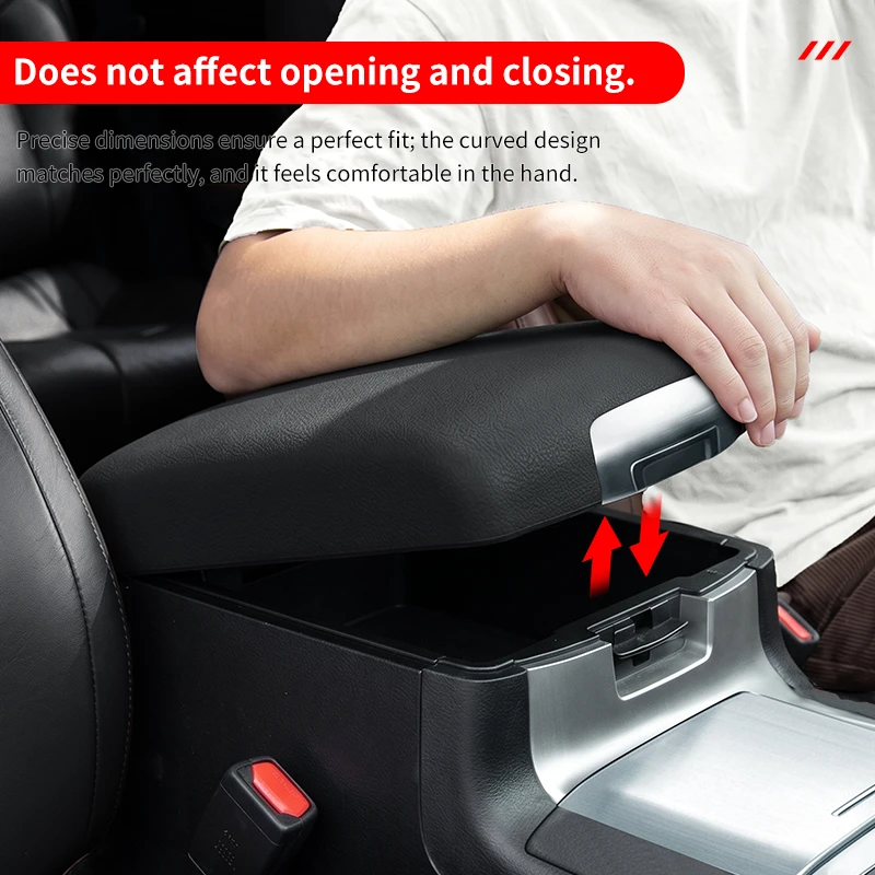 For Toyota 2008-2021 Land Cruiser LC200 200 Center Console Armrest Box Cover Non Slip Dust Proof Protection Interior Accessories image 5