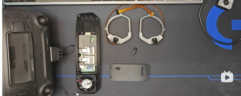 Valve INDEX VRChat Eye Tracking Module Project Babble Compatible