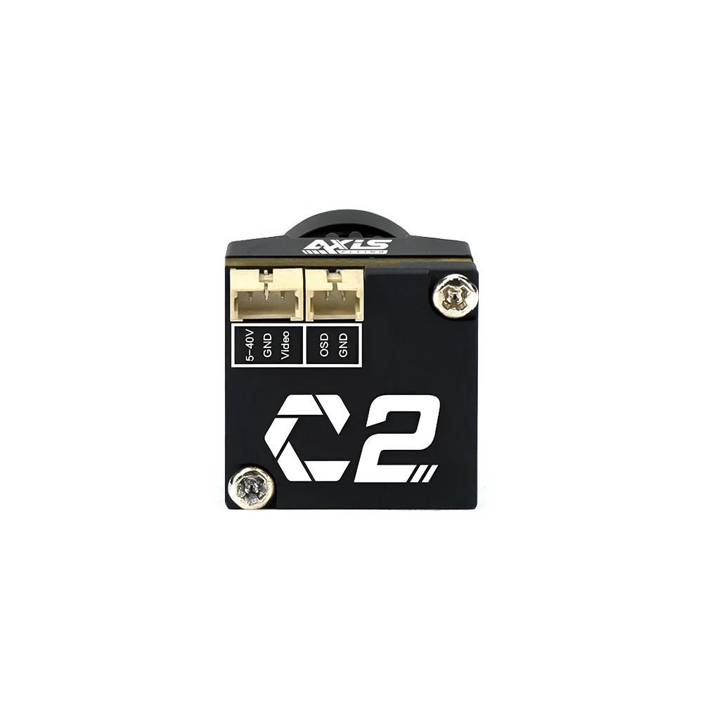 Axisflying C2 Camera 5-40V 14mm FPV Camera 16:9/4:3 NTSC/PAL Switchable 19*19mm Super WDR for FPV Drone