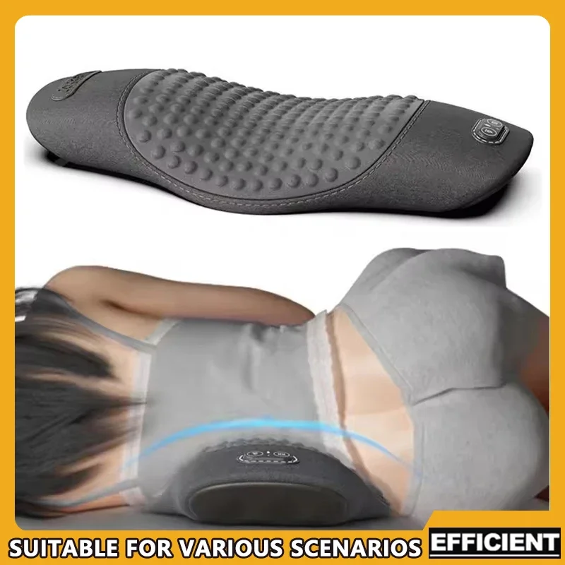 

Waist Pillow Back Massage Protection Pad Massage Lying Flat Waist Relief Waist Support Heating Vibrating Back Massager