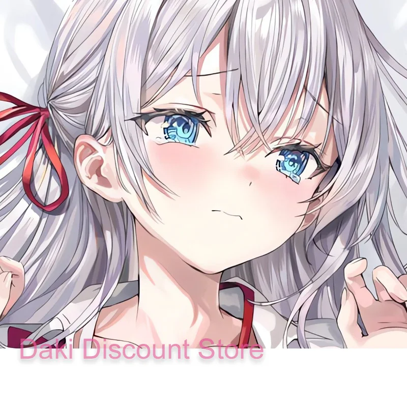 

Наволочка для подушки-дакимакуры с двусторонним принтом Алисы Куджо (Алия) из аниме, в натуральную величину, подарочная, 2WAY