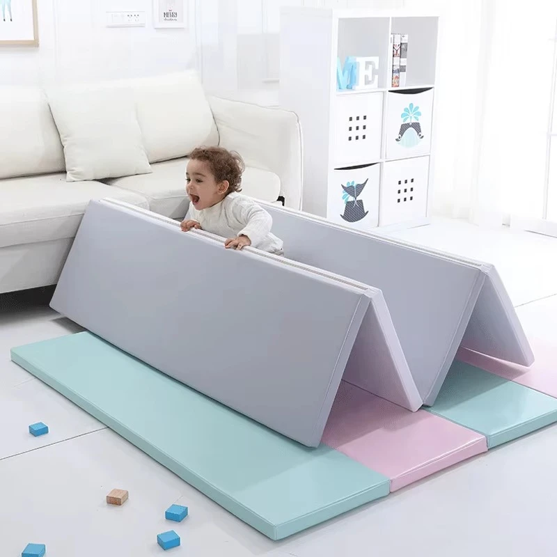 Custom Baby Play Mats Kids Floor Gym Playmats Crawling Child Foam Gaming Activity Carpet Indoor Folding Xpe Leather Waterproof