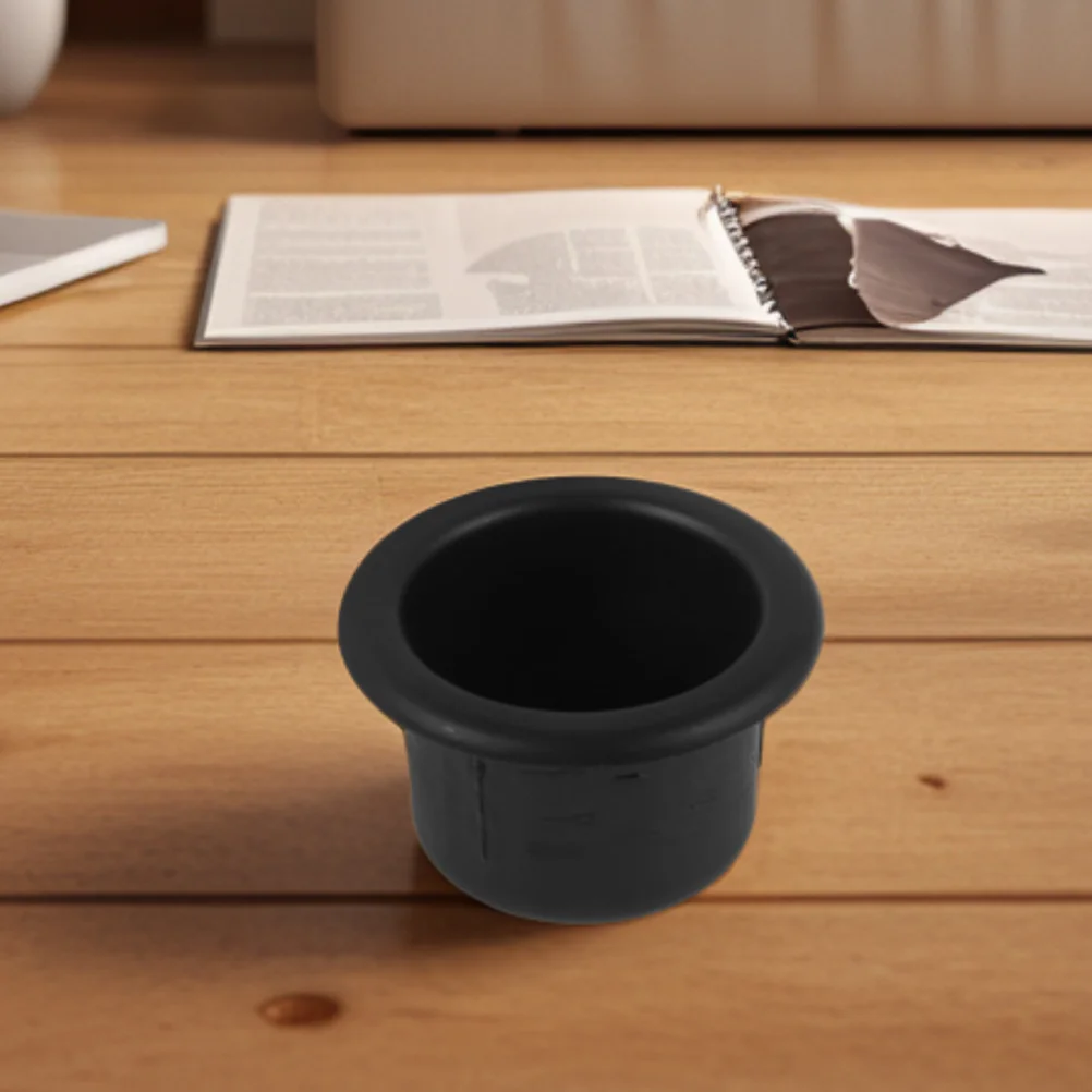 

2pcs Rv Cup Holder Insert Recessed Plastic Drink Holder For Boat Car Truck Sofa Table Abs Mount Replacement Cradle For Yacht