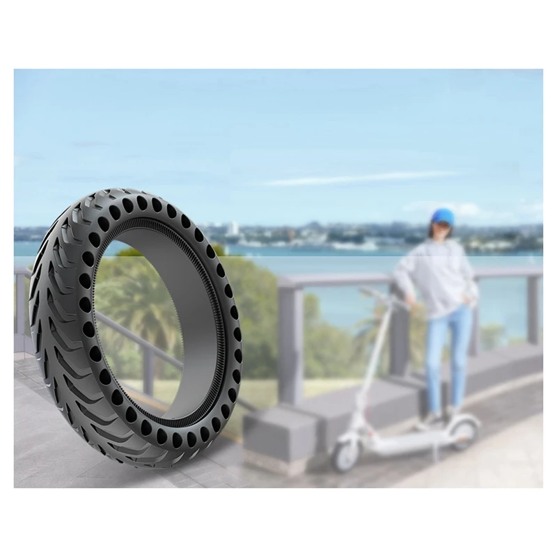 M365 8.5 Inch Honeycomb Explosion-Proof Shock Absorbing Wheel For Xiaomi Electric Scooter Accessories