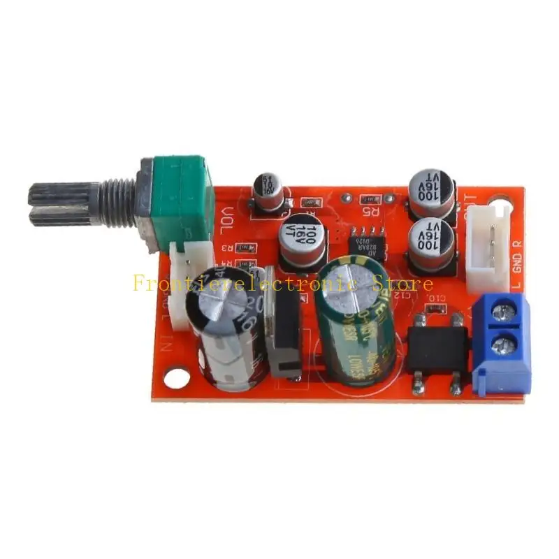 G8DB AD828 op amp Amplifier Subwoofer Board With Potentiometer Preamplifier Board