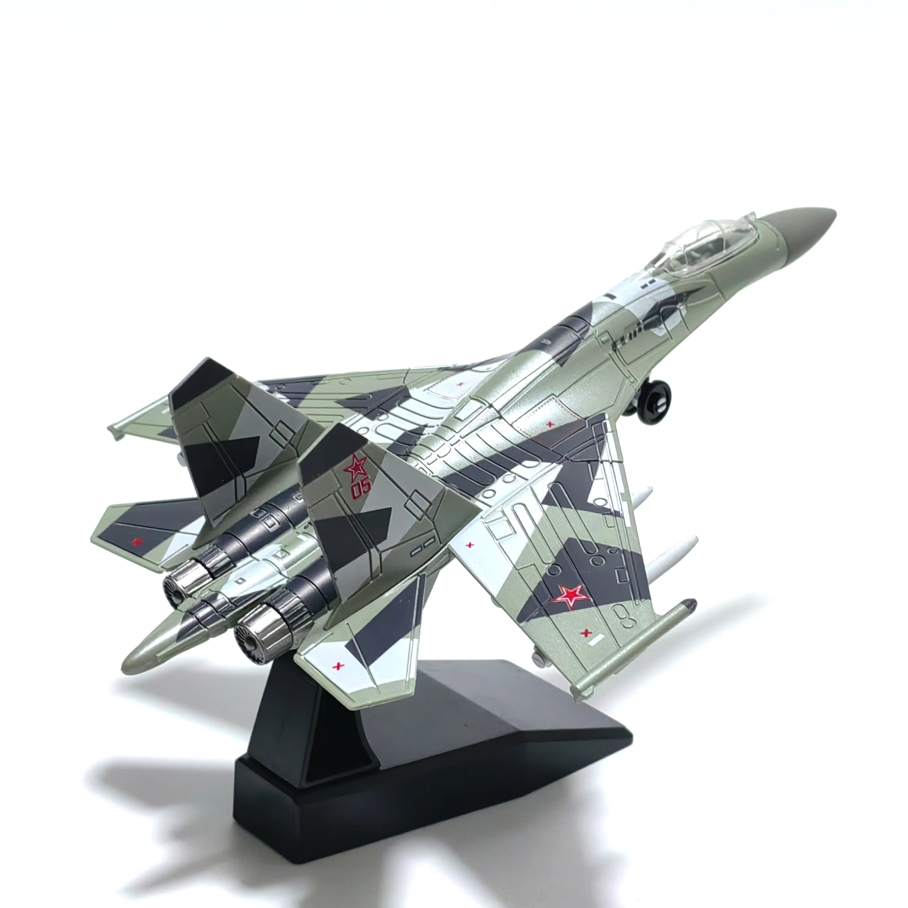 Su35 1/100 Plastic Assembly Scale Model Home Placement Collection Decoration Creative Gift Christmas & Black Friday